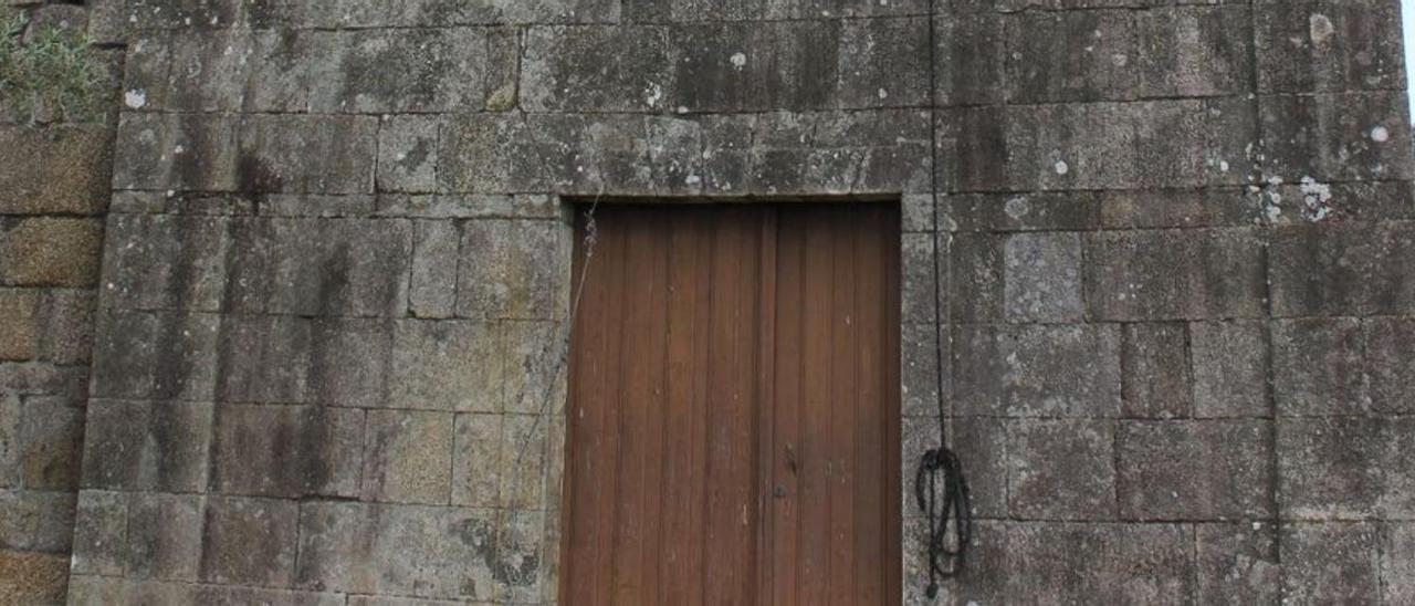 Iglesia de Santa María de Besomaño, en Ribadumia. | FDV