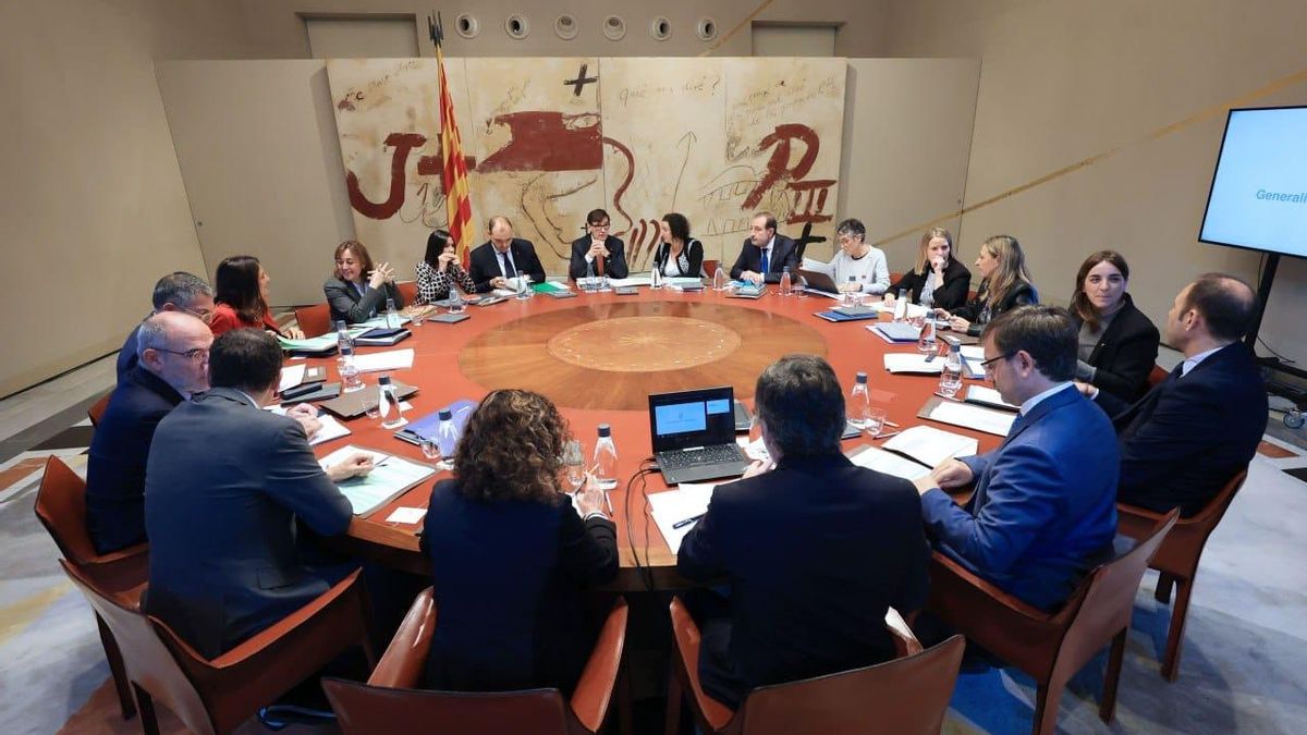 El Govern de Salvador Illa, reunido este martes