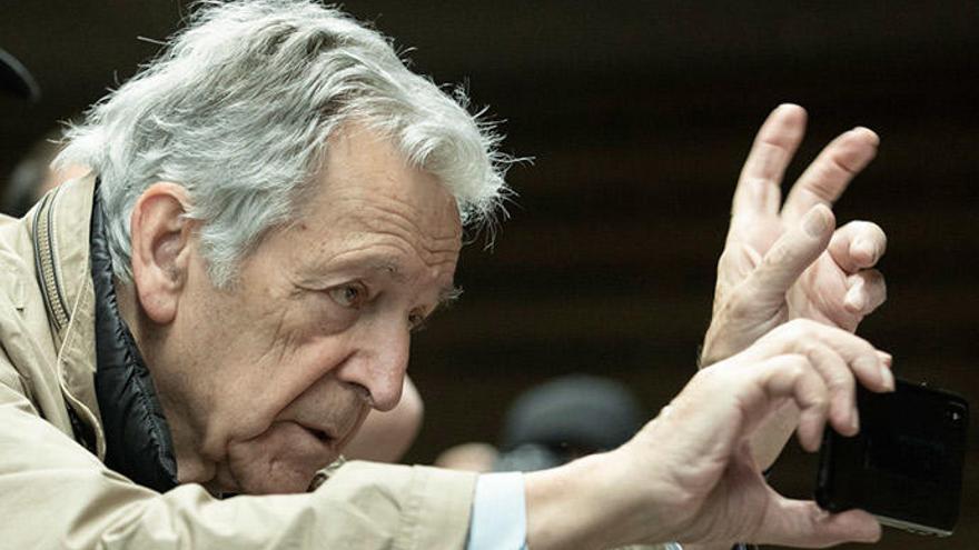 Costa-Gavras acaba de recibir el Premio Donostia.