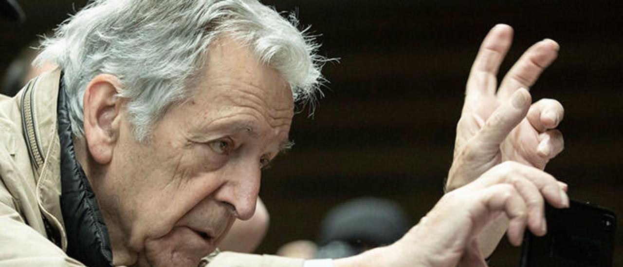 Costa-Gavras acaba de recibir el Premio Donostia.