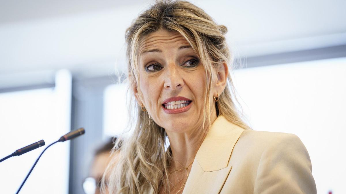 Archivo - La vicepresidenta segunda y ministra de Trabajo y Economía Social, Yolanda Díaz.