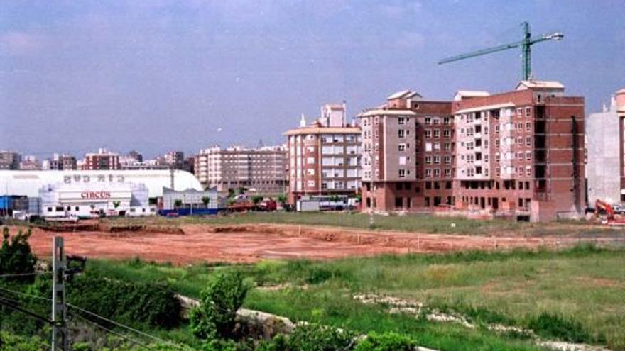 Construcción de viviendas en Vila-real durante la crisis económica.