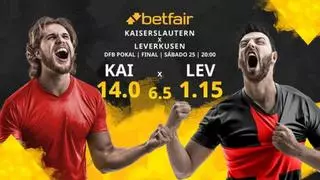 1. FC Kaiserslautern vs. Bayer Leverkusen: horario, TV, estadísticas, cuadro y pronósticos