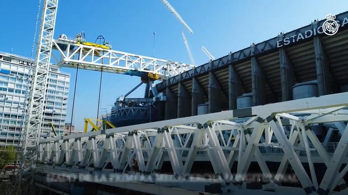 Así están las obras del nuevo Santiago Bernabéu