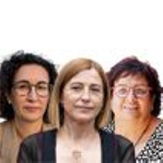 Marta Rovira, Carme Forcadell y Dolors Bassa
