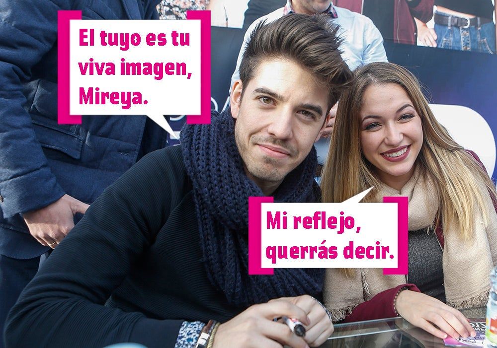 Roi y Mireya hablan de la portada de su disco (bocadillo)
