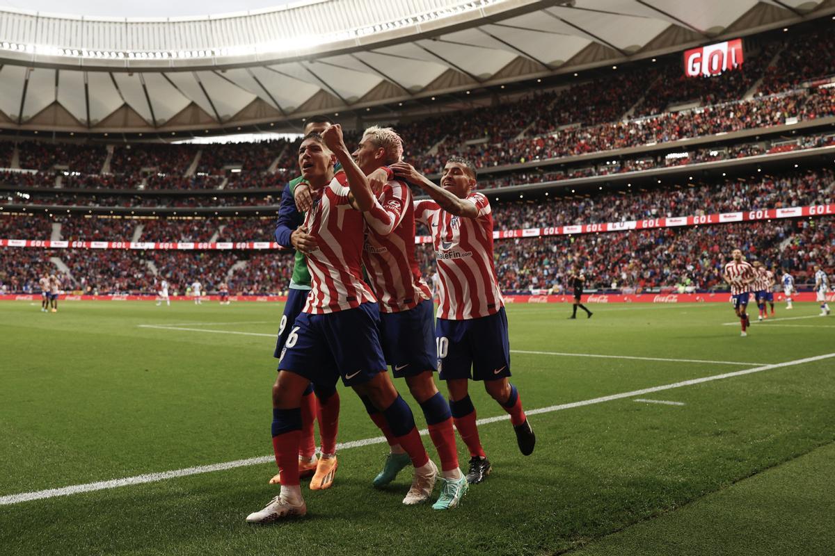 Resumen, goles y highlights del Atlético de Madrid 2 - 1 Real Sociedad de la jornada 37 de LaLiga Santander