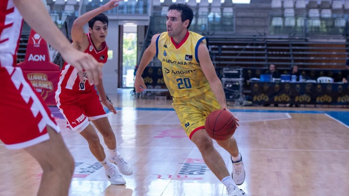 Acción del encuentro entre Andorra y Girona