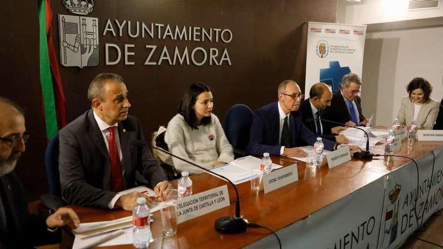 Última asamblea de la Hermandad de Donantes de Sangre de Zamora, celebrada recientemente.