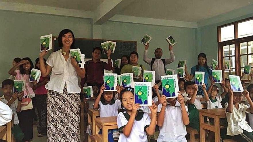 Escolaridad solidaria en Birmania
