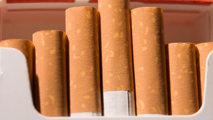 Las cajetillas de cigarros rubios subirán 10 céntimos con la variación de los tipos