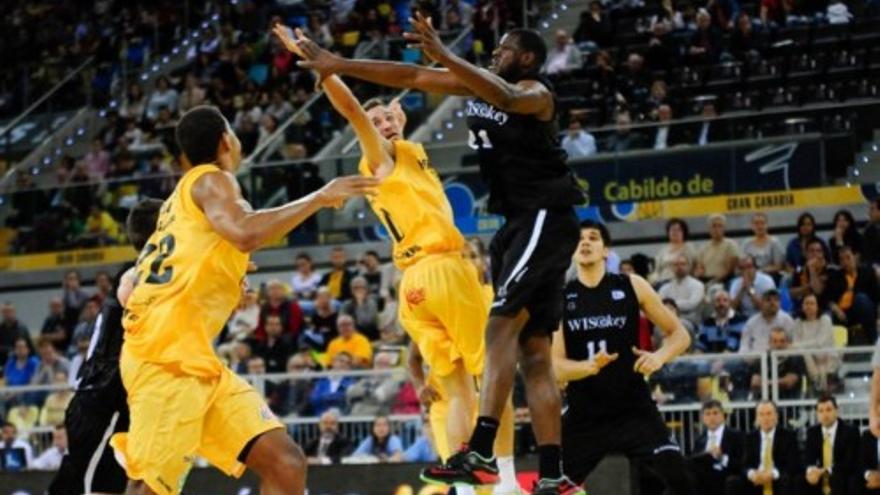 Encuentro entre el Herbalife Gran Canaria y el Bilbao Basket