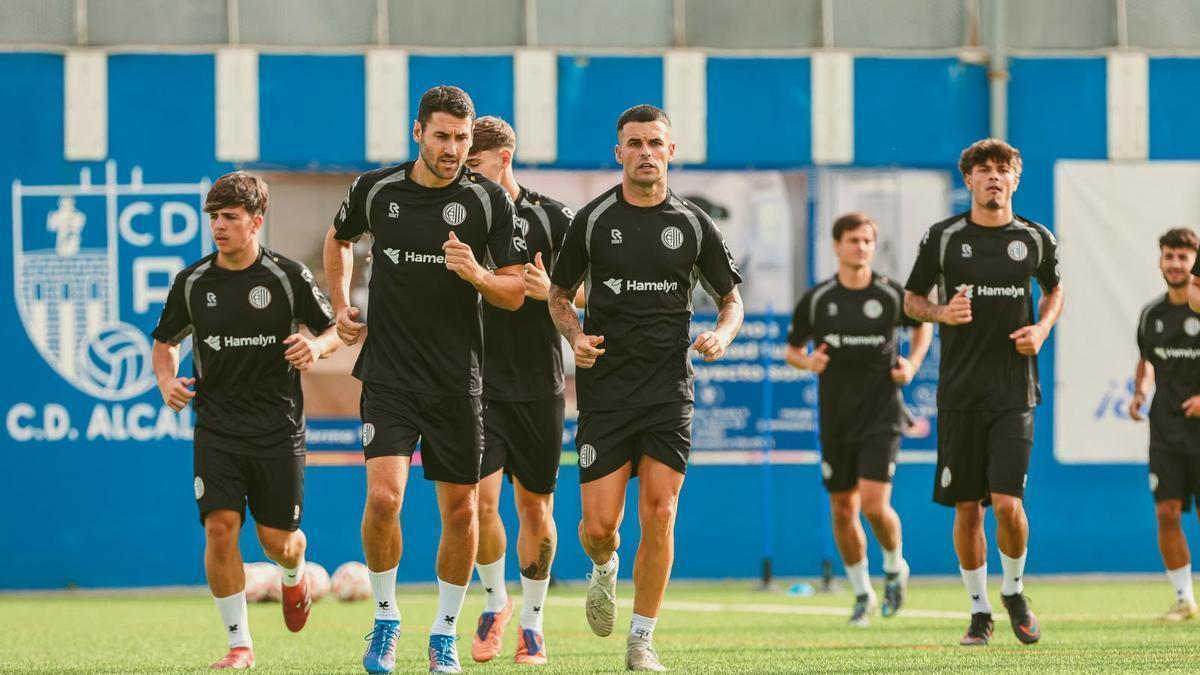Juagadores del Atlético Central.