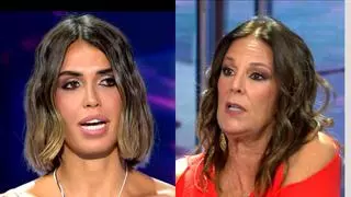 Tenso rifirrafe entre Sofía Suescun y Ángela Portero en Telecinco: "Te veo con muchas ganitas"