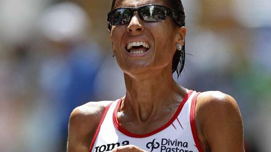 Alessandra Aguilar, en el Europeo de Barcelona 2010. // Juanjo Martín