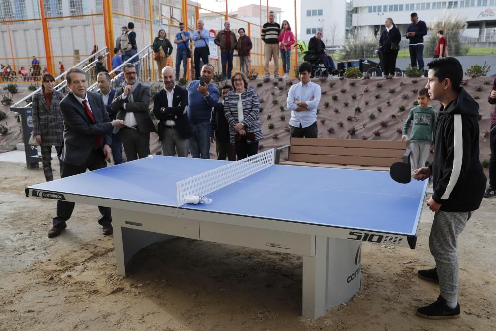 Así es el nuevo parque infantil de Navia, en Vigo