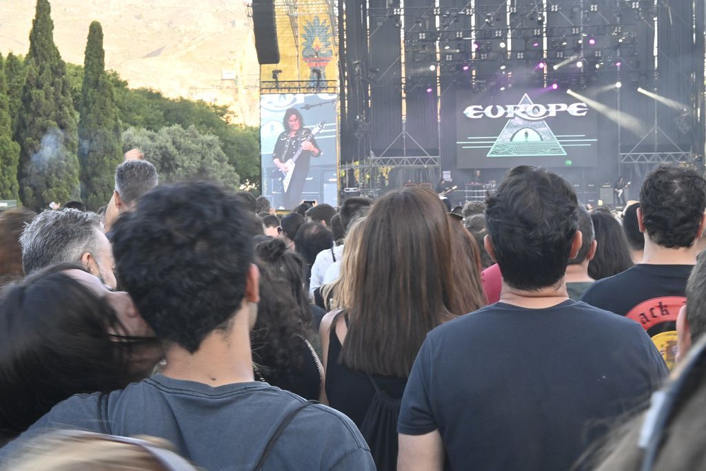 Ambiente de la segunda jornada del Rock Imperium Festival en Cartagena