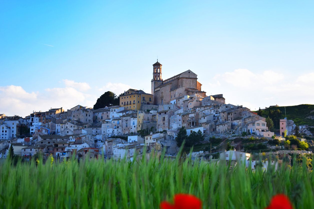 Vista del casco antiguo de Cehegín.