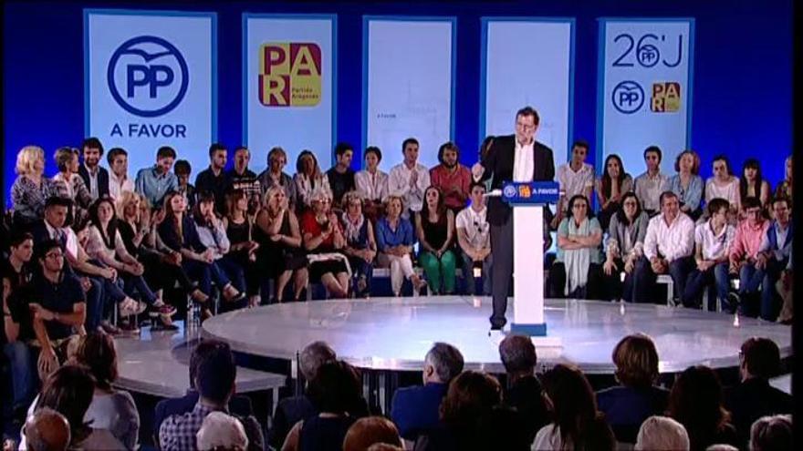 Rajoy: "La unidad de España es la unidad de España"