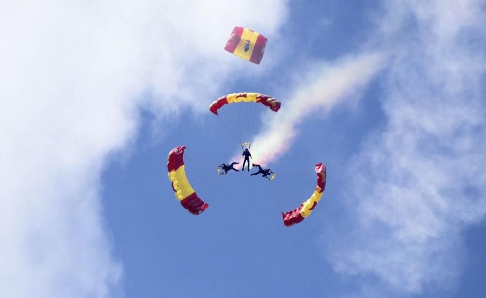 Acto de relevo de mando de la Base Aérea de Alcantarilla