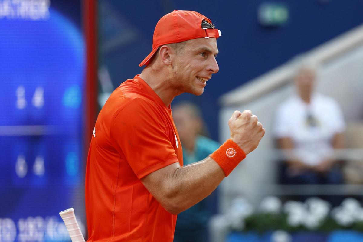 El partido entre Griekspoor y Alcaraz, en imágenes