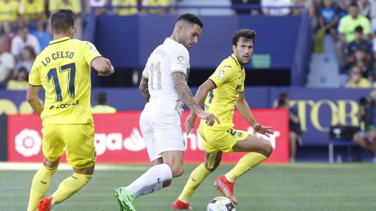 Imagen del encuentro entre el Villarreal y el Elche.