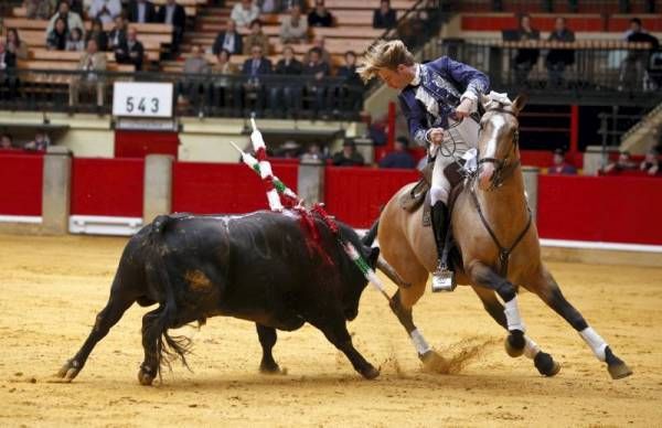 Vaquillas y rejones en la Feria San Jorge