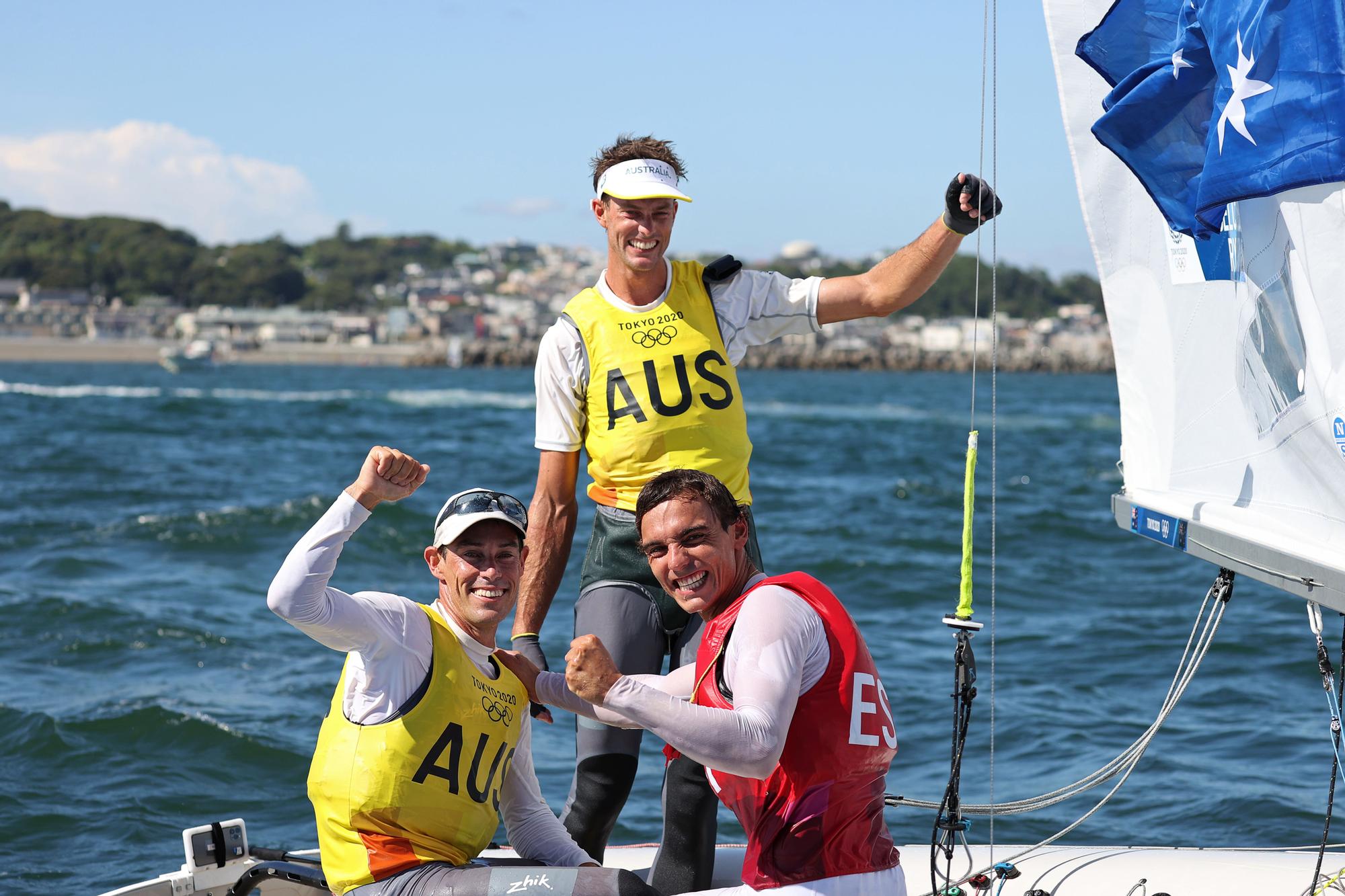 Nico Rodríguez y Jordi Xammar ganan el bronce en el 470 de vela en Tokyo 2020