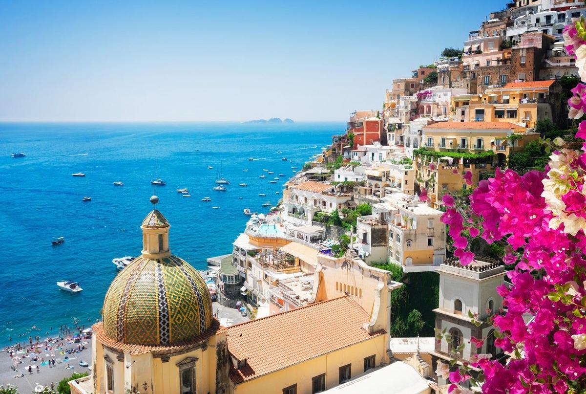 Positano, en la Costa Amalfitana