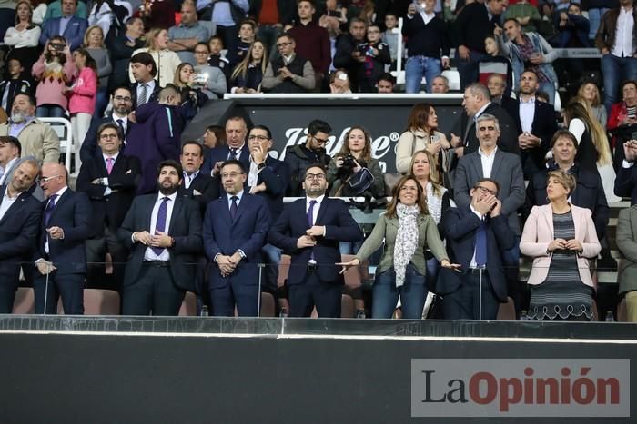 Encuentro entre el FC Cartagena y el FC Barcelona