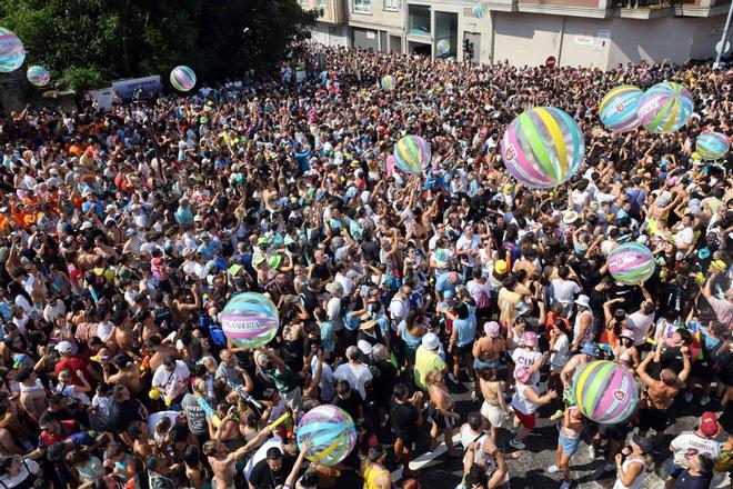 La Festa da Auga más multitudinaria que se recuerda