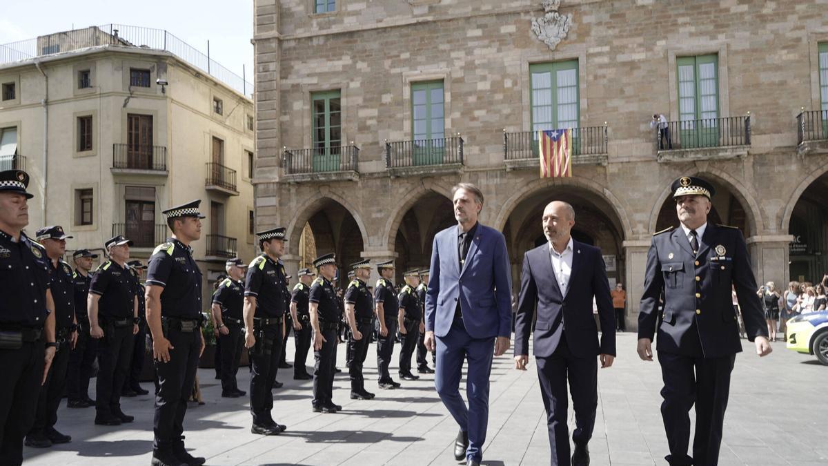 Les imatges de la celebració dels 160 anys de la Guàrdia Urbana de Manresa