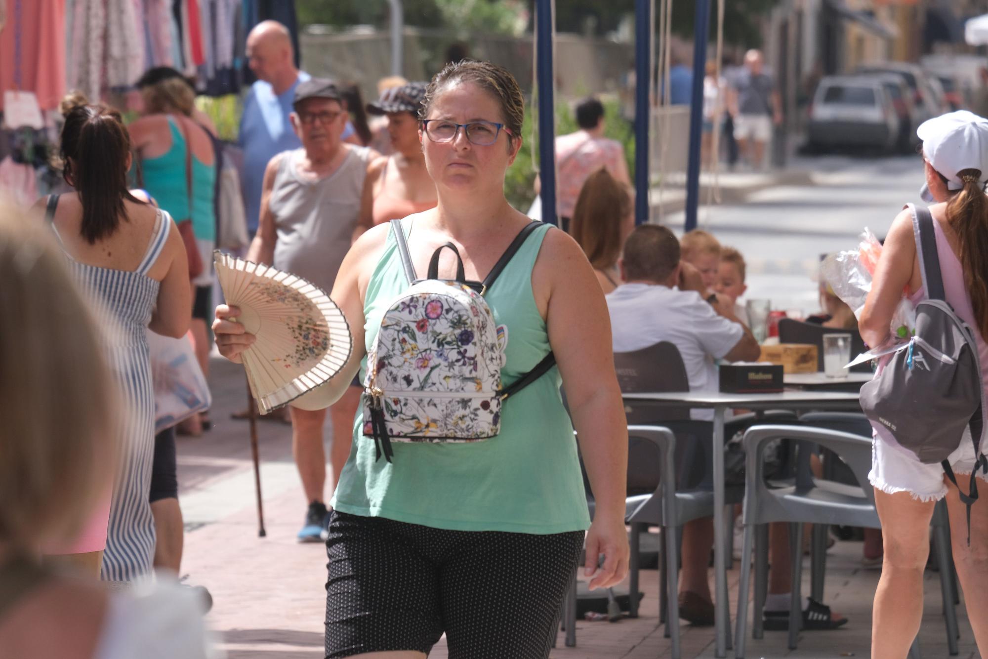 Así se está viviendo la ola de calor extremo en Elda