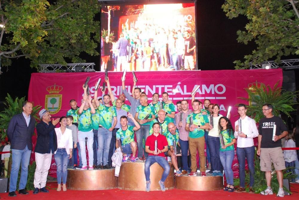 Entrega de premios del Triatlón de Fuente Álamo