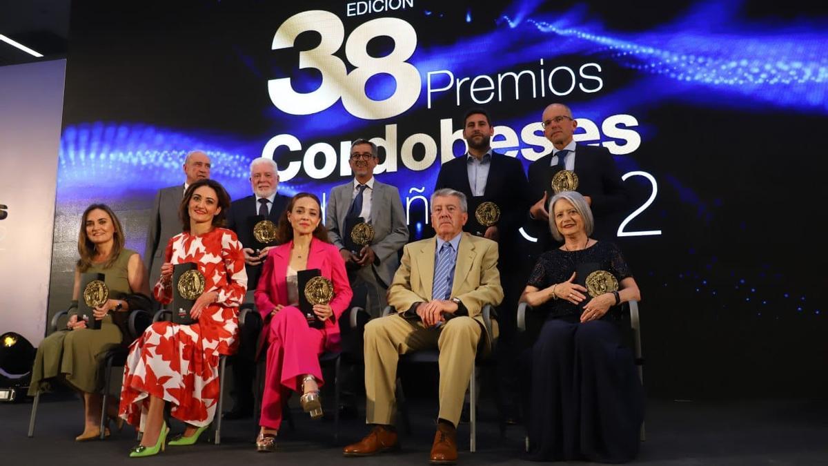 Premiados con los Cordobeses del Año 2022.