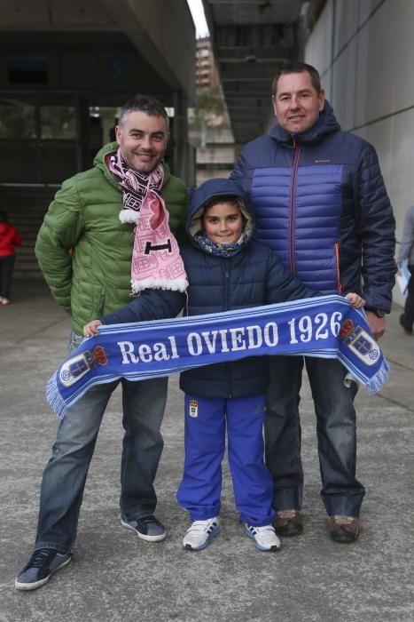 La afición de Oviedo recibe al equipo