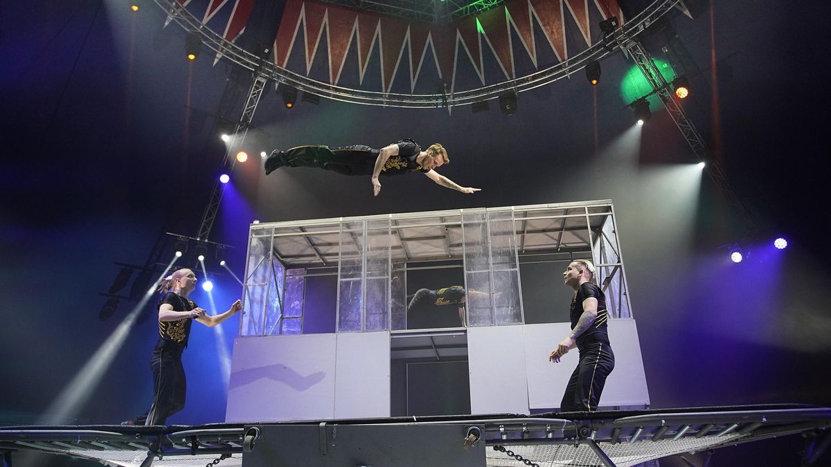 Les fotos dels assajos dels espectacles del Festival Internacional del Circ de Girona