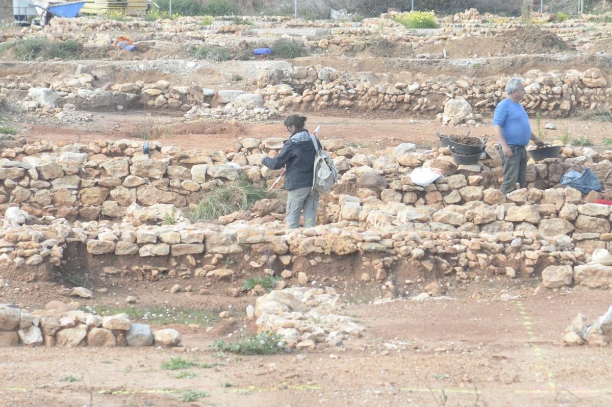 Obras en la villa romana de Castellón