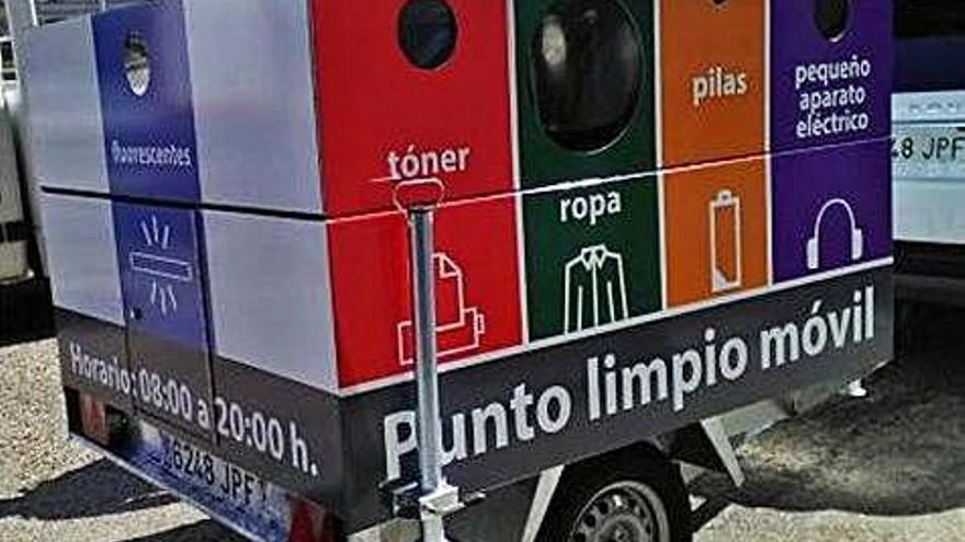 Los puntos limpios móviles se acercan a los gallegos en una veintena de  concellos - La Opinión de A Coruña