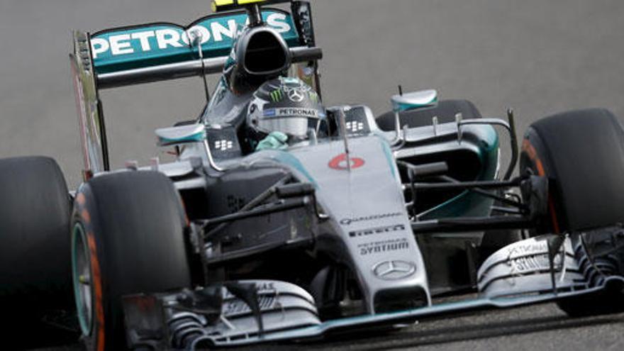 Nico Rosberg, en el circuito de  Suzuka