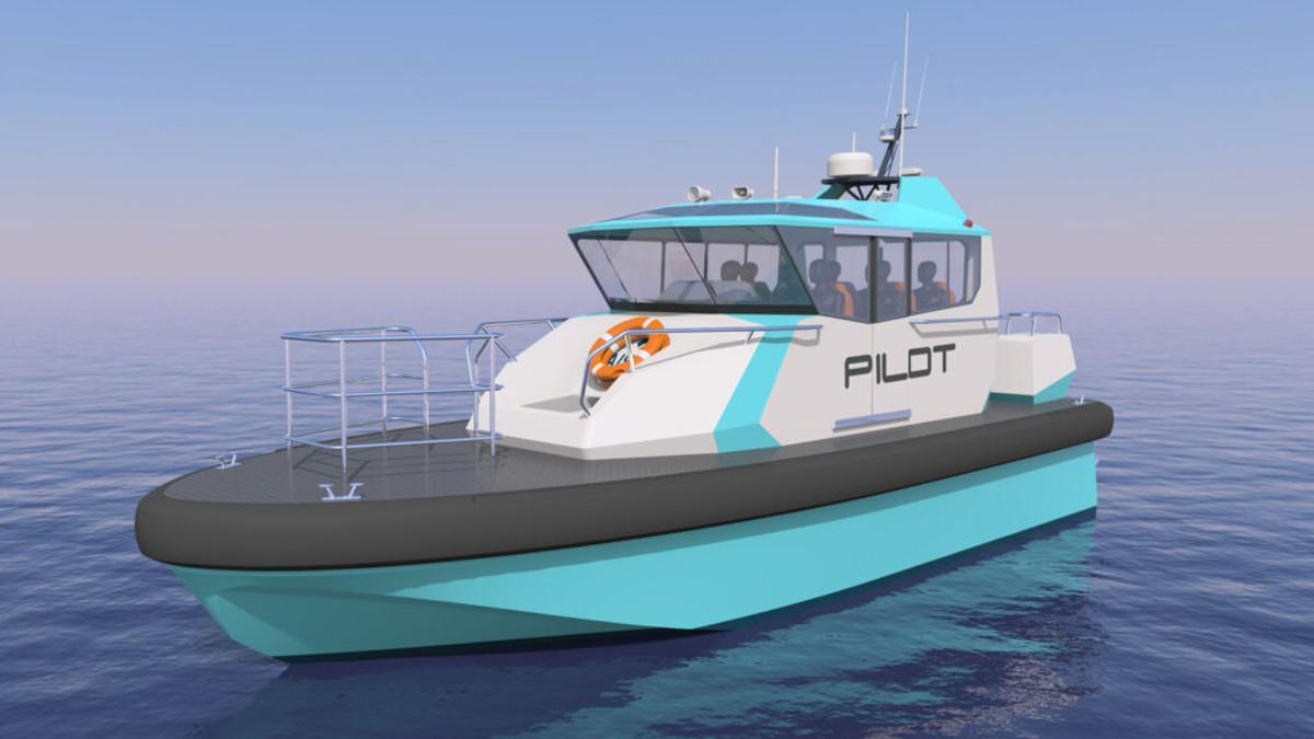 Diseño de los nuevos barcos de prácticos de Aister Aluminium Shipyard