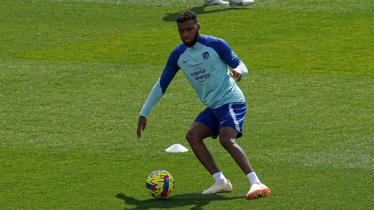 L’encara jugador matalasser, en un entrenament.