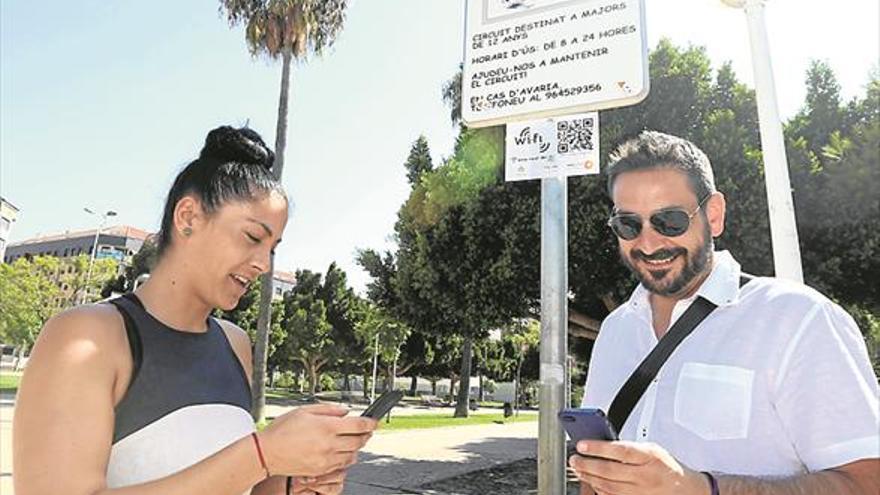 La red wi-fi municipal incorpora un punto de conexión en la Mayorazga