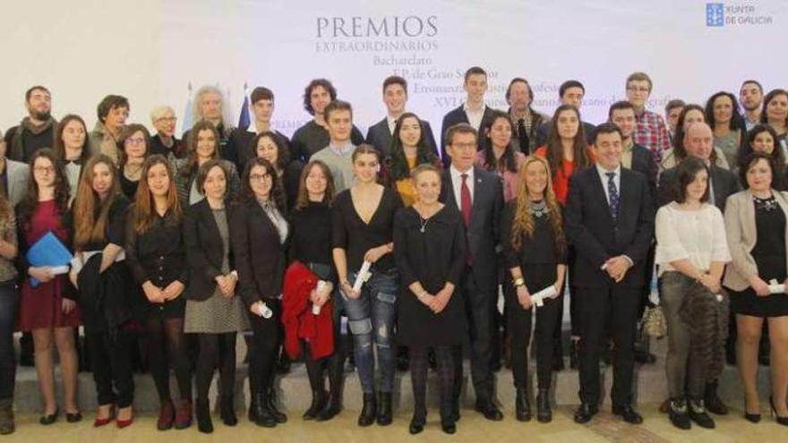 La Xunta premia a los mejores estudiantes