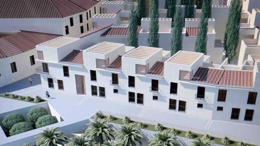 El diseño de las viviendas que se harán en El Campillo de Badajoz evocará el arrabal árabe