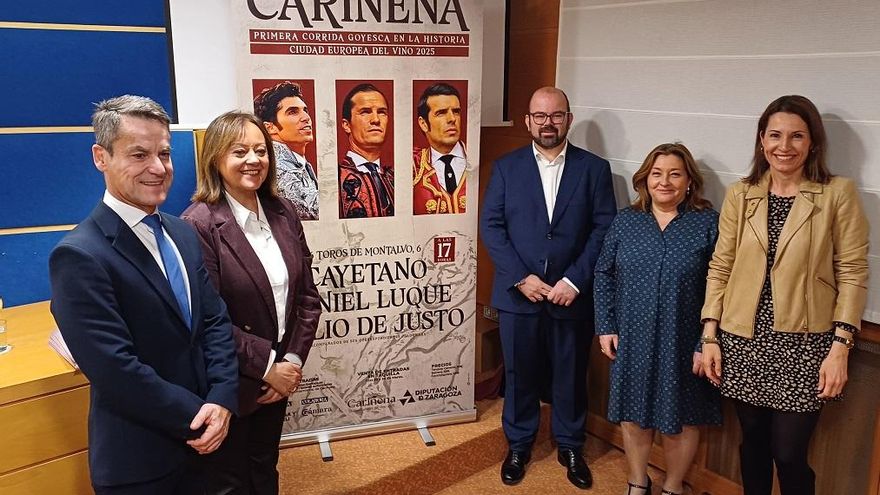 Cariñena dará el 30 de marzo una corrida de toros goyesca