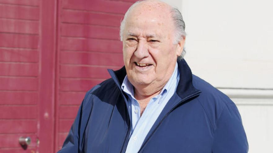 El empresario Amancio Ortega.