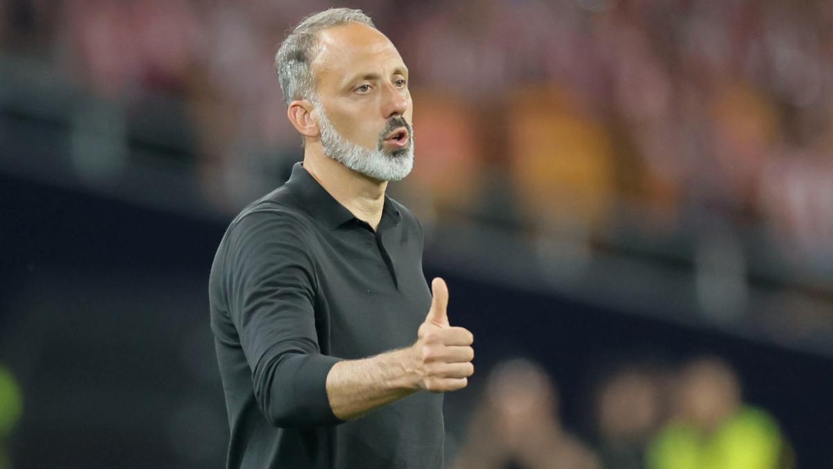 Pellegrino Matarazzo, en la final de la Copa del Rey