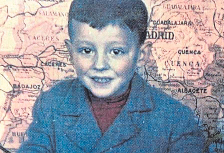 Llorenç Rosselló Horrach, en su infancia.