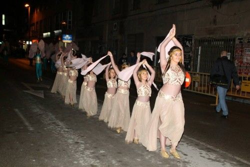 Desfile de moros, cristianos y judíos en Lorca